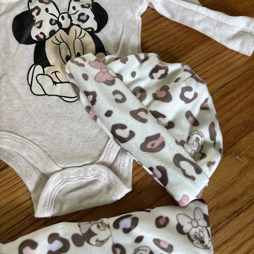 Disney Baby-‎ Minnie Mouse Take Me Home 3 Piece Set: 0/3 Months